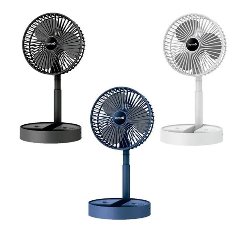 Ventilador De Sobremesa Con Soporte Para Móvil