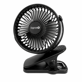 Ventilador Recargable Con Pinza 16 cm