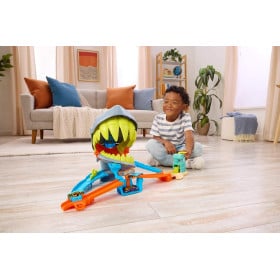 Hot Wheels Pista City Playa Del Tiburón Mordedor De Mattel 2