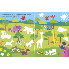 Mi Primer Libro De Pegatinas: Animales Salvajes De Susaeta 2