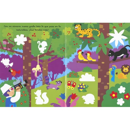 Mi Primer Libro De Pegatinas: Animales Salvajes