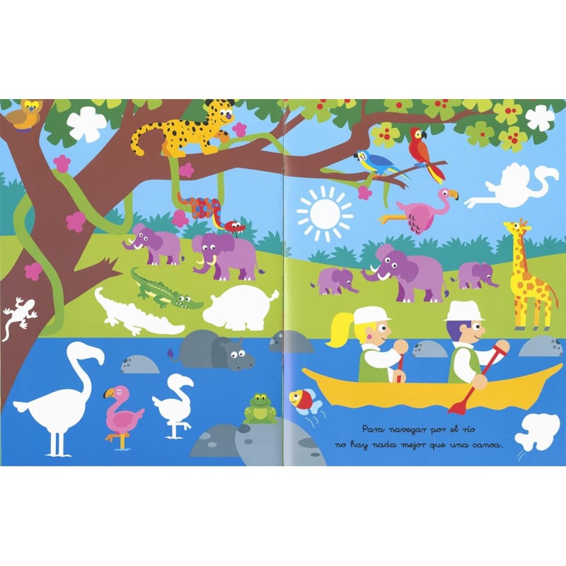 Mi Primer Libro De Pegatinas: Animales Salvajes