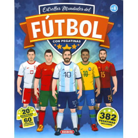 Estrellas Mundiales Del fútbol Con Pegatinas De Susaeta
