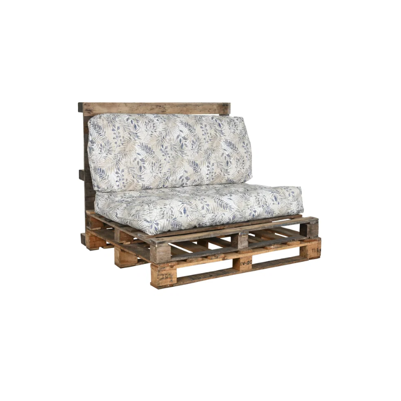 Cojín Suelo Set 2 Unidades Algodón 120x80x16 Ramas