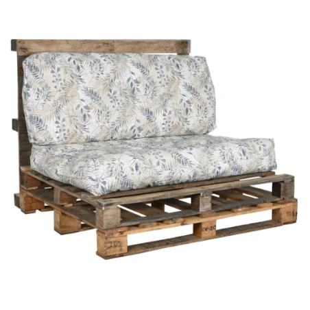 Cojín Suelo Set 2 Unidades Algodón 120x80x16 Ramas