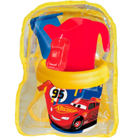 Mochila De Playa Cars Con Cubo Y Accesorios De Simba