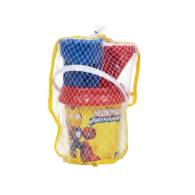 Mochila De Playa Iroman Y Su Superequipo Con Cubo Y Accesorios De Simba