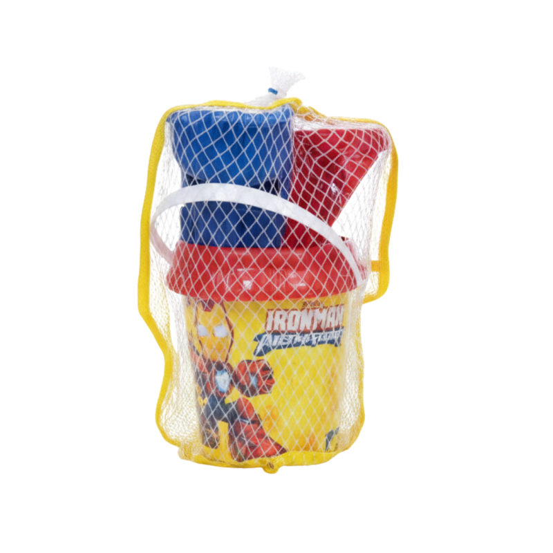 Mochila De Playa Iroman Y Su Superequipo Con Cubo Y Accesorios De Simba