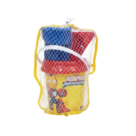 Mochila De Playa Iroman Y Su Superequipo Con Cubo Y Accesorios De Simba