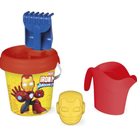 Mochila De Playa Iroman Y Su Superequipo Con Cubo Y Accesorios De Simba 2