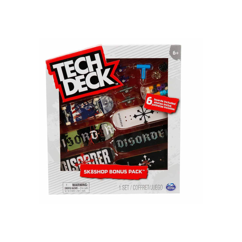 Tech Deck Skate Sk8Shop Bonus Pack 6