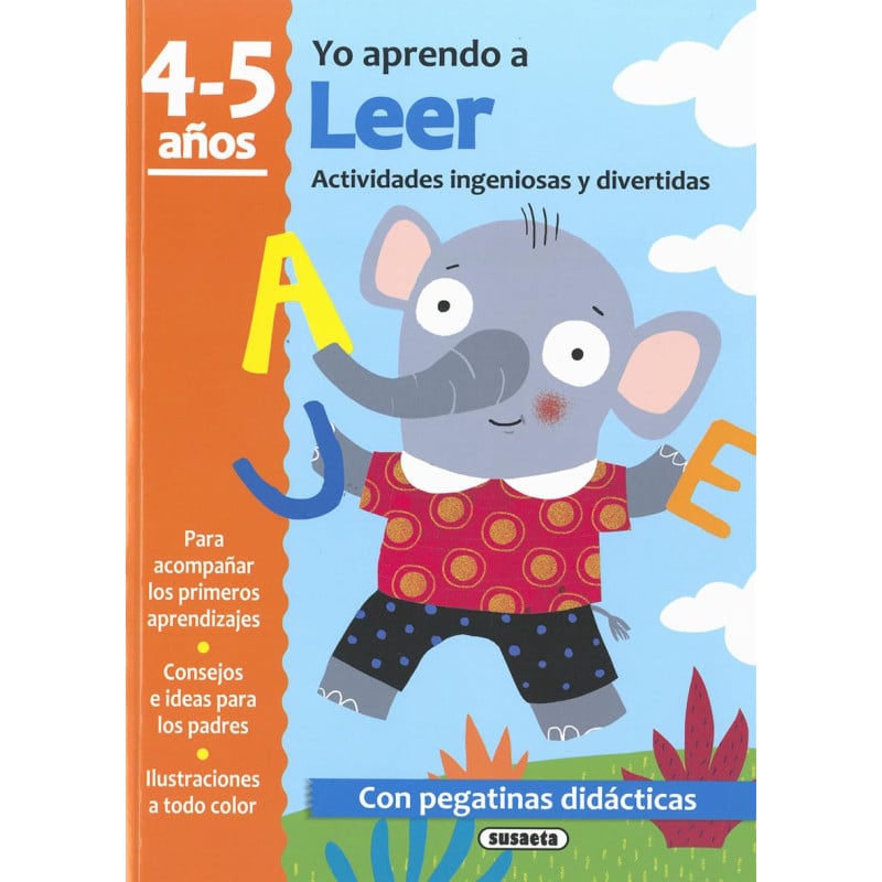 Leer 4-5 Años (Yo Aprendo) De Susaeta