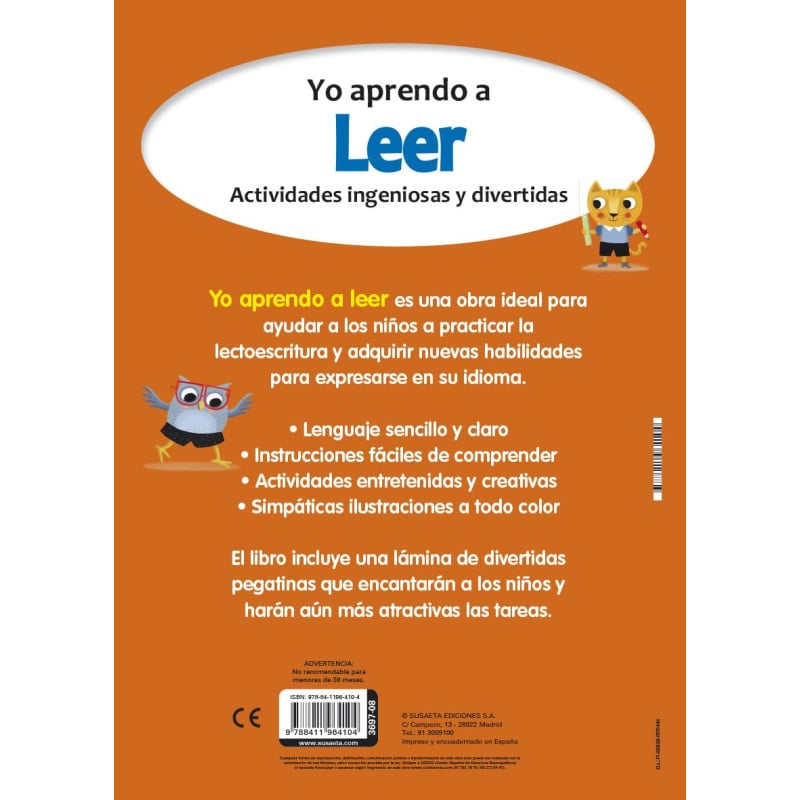 Leer 4-5 Años (Yo Aprendo)