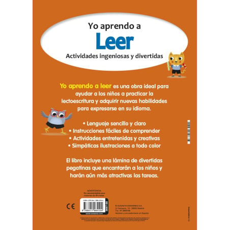 Leer 4-5 Años (Yo Aprendo)