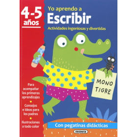 Escritura 4-5 Años (Yo Aprendo) De Susaeta
