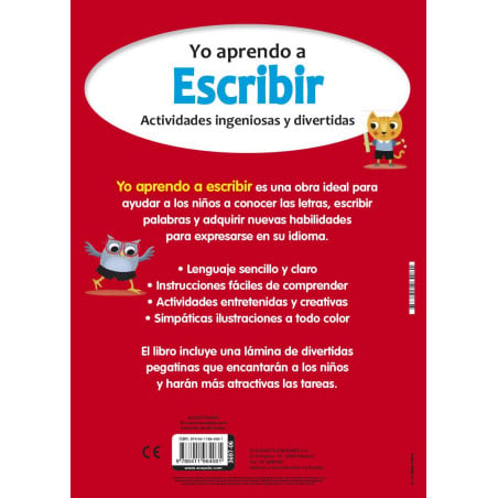 Escritura 4-5 Años (Yo Aprendo)