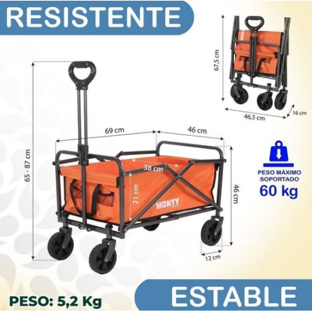 Carretilla con Mango Playa Jardín