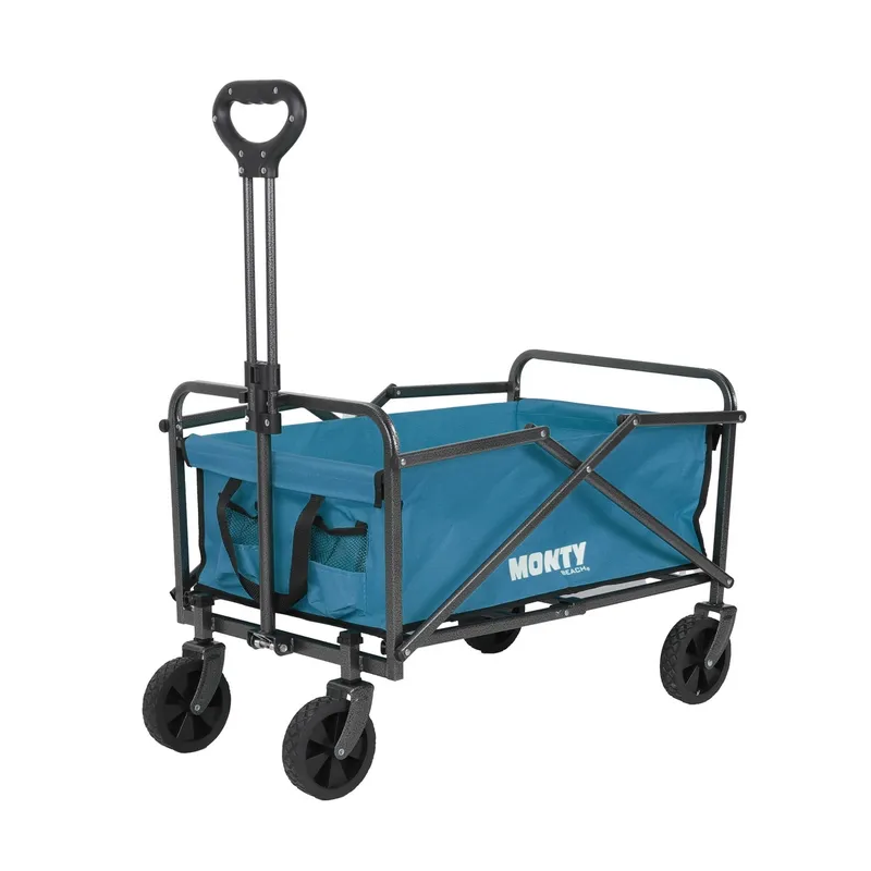 Carretilla con Mango Acero 69x46x87 cm Azul