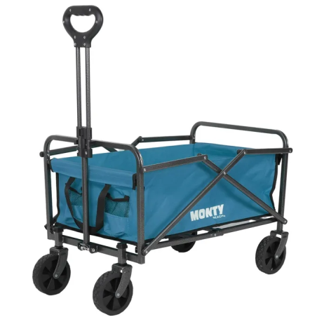 Carretilla con Mango Acero 69x46x87 cm Azul