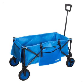 Carro Playa Plegable con Bolsillo 88x47x53 cm