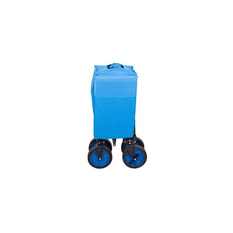 Carro Playa Plegable con Bolsillo 88x47x53 cm