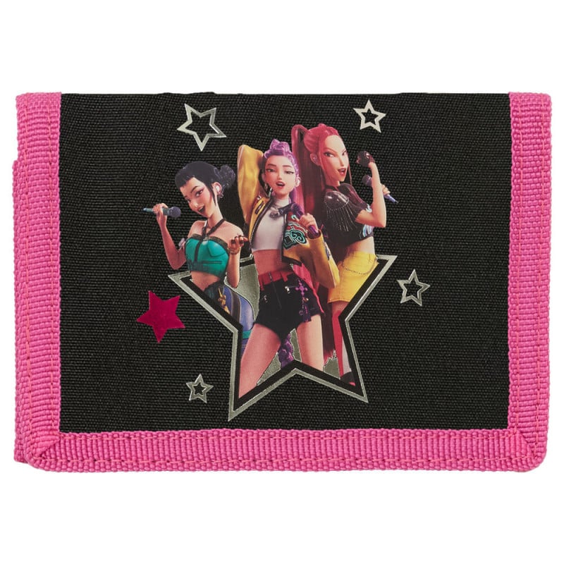 Billetera Doble K-Pop Huntrix Energy De Safta