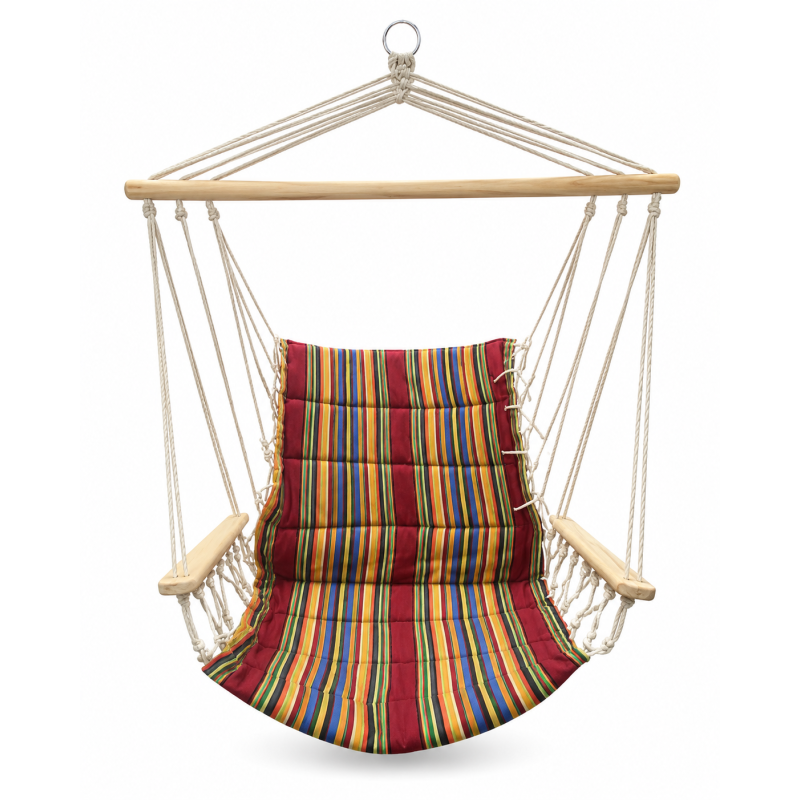 Sillón Balancín Rayas Multicolor 55x60x120 Cm Surtido De Fornor