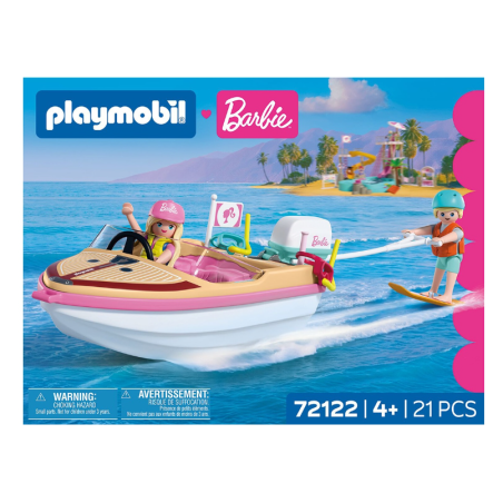 Playmobil X Barbie Barco De Aventuras 72122