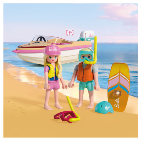 Playmobil X Barbie Barco De Aventuras 72122