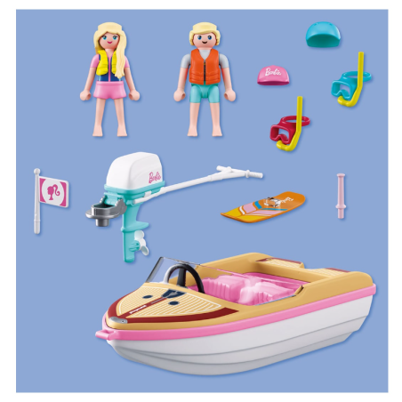Playmobil X Barbie Barco De Aventuras 72122