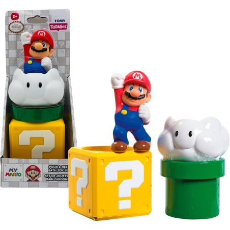 Super Mario Set Apila Y Vierte Agua De Bizak