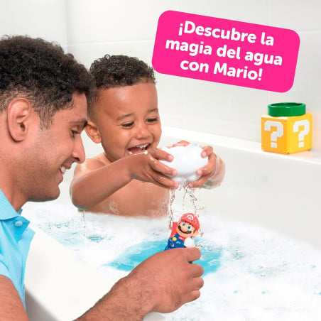 Super Mario Set Apila Y Vierte Agua