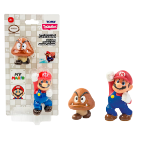 Super Mario Pack De Figuras Para El Baño Surtido De Bizak