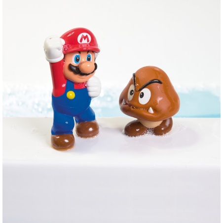 Super Mario Pack De Figuras Para El Baño Surtido