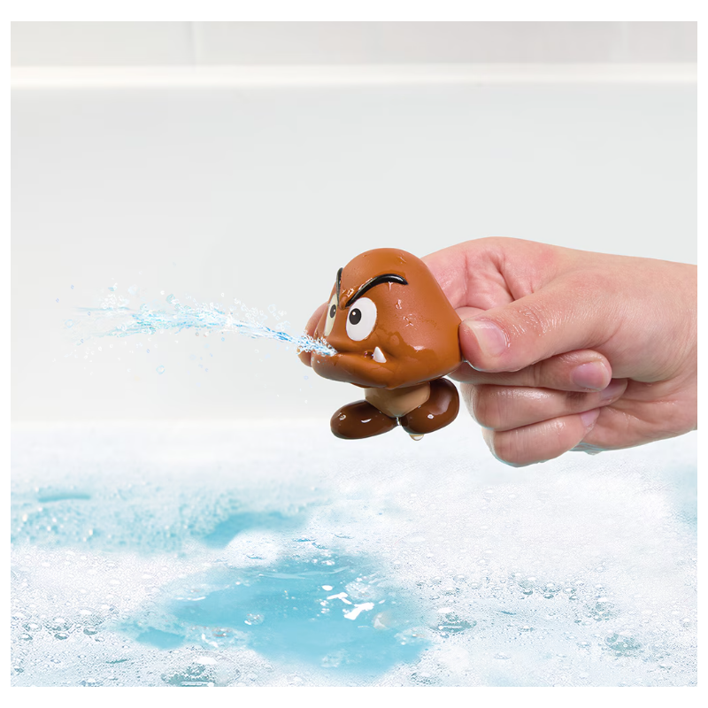 Super Mario Pack De Figuras Para El Baño Surtido