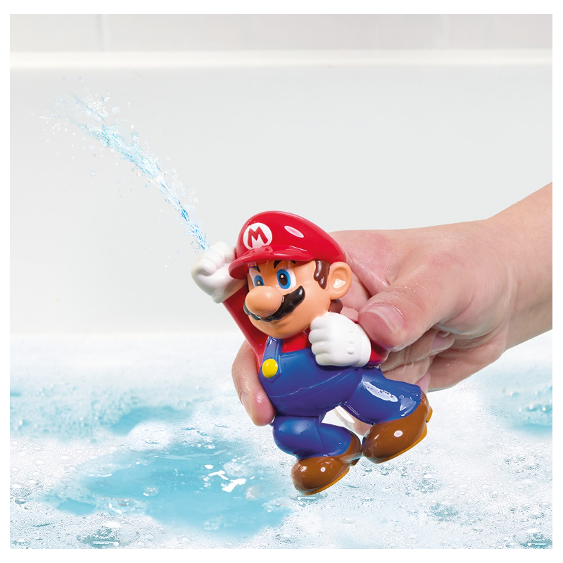 Super Mario Pack De Figuras Para El Baño Surtido