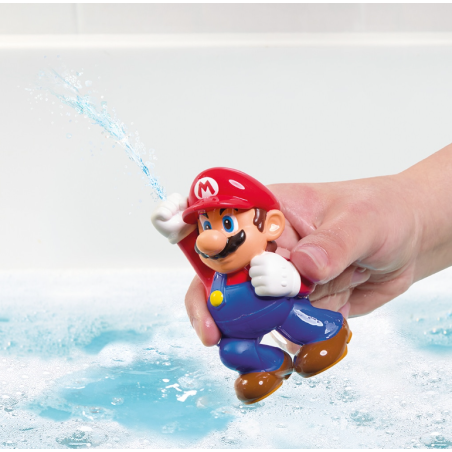 Super Mario Pack De Figuras Para El Baño Surtido