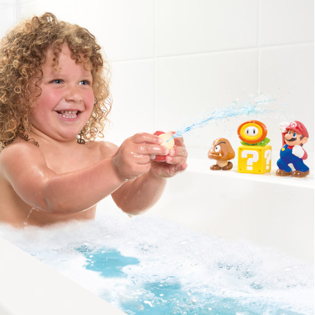 Super Mario Pack De Figuras Para El Baño Surtido