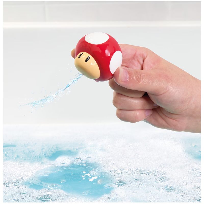 Super Mario Pack De Figuras Para El Baño Surtido