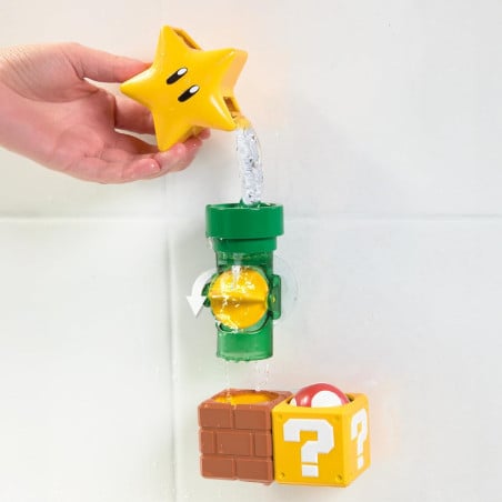 Super Mario Set De Tuberias Para El Baño