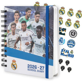 Agenda Escolar 26/27 Real Madrid De Grupo Erik