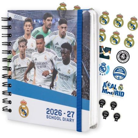 Agenda Escolar 26/27 Real Madrid De Grupo Erik