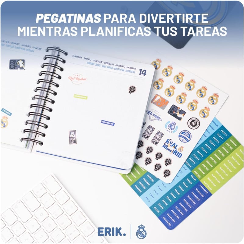 Agenda Escolar 26/27 Real Madrid