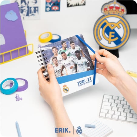 Agenda Escolar 26/27 Real Madrid