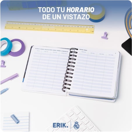 Agenda Escolar 26/27 Real Madrid