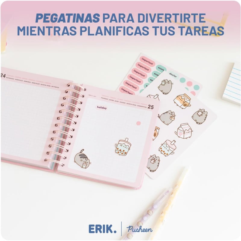 Agenda Escolar 26/27 Pusheen