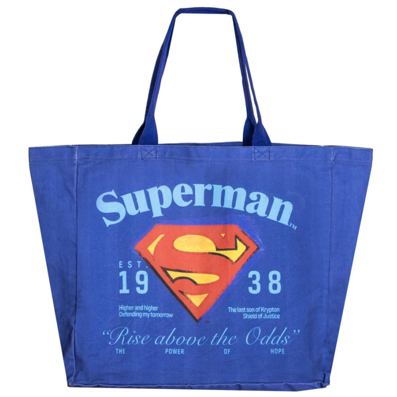 Bolsa Shopping XL Superman De Artesanía Cerdá