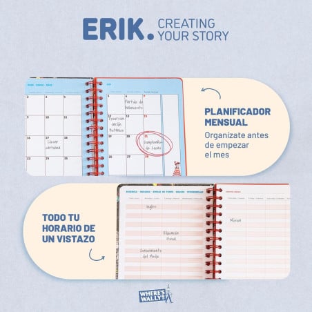 Agenda Escolar 26/27 Donde Está Wally?