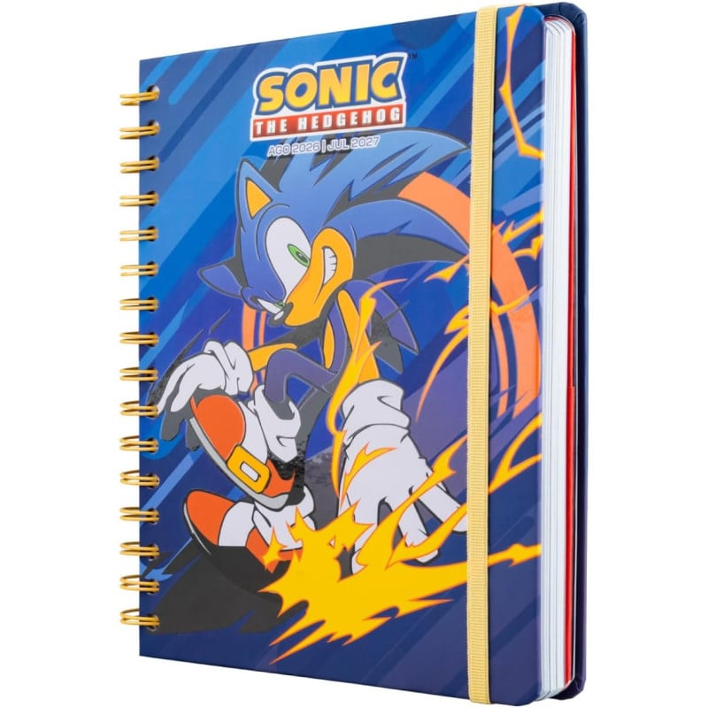 Agenda Escolar 26/27 Sonic De Grupo Erik