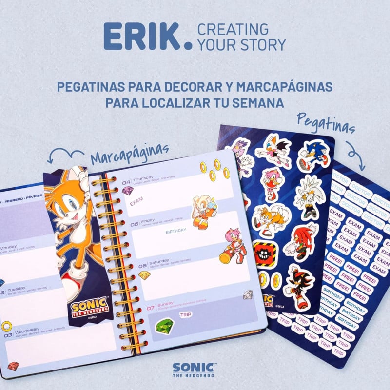Agenda Escolar 26/27 Sonic